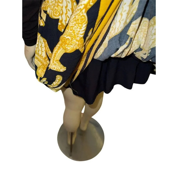 Anthropologie Maeve Women's M A-Line Midi Skirt Multicolor Animal Print size 4 - Picture 10 of 13